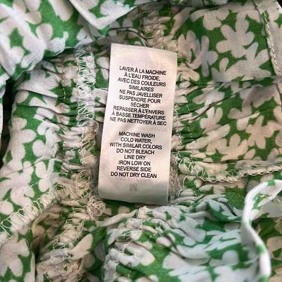 Garage Milena Shirred Top Medium NWT - Picture 7 of 7